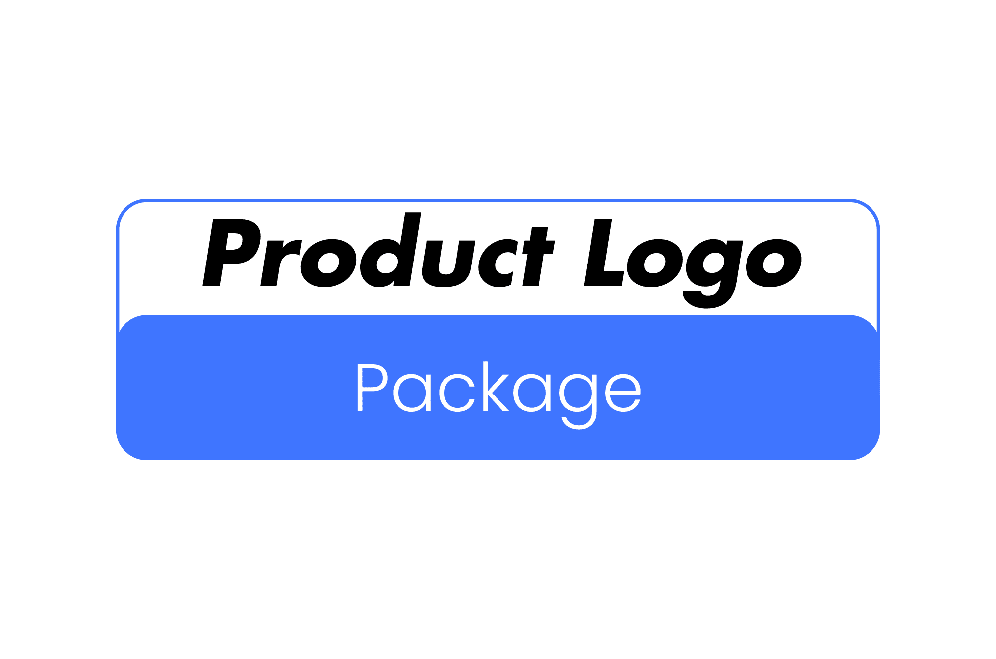 product logo package