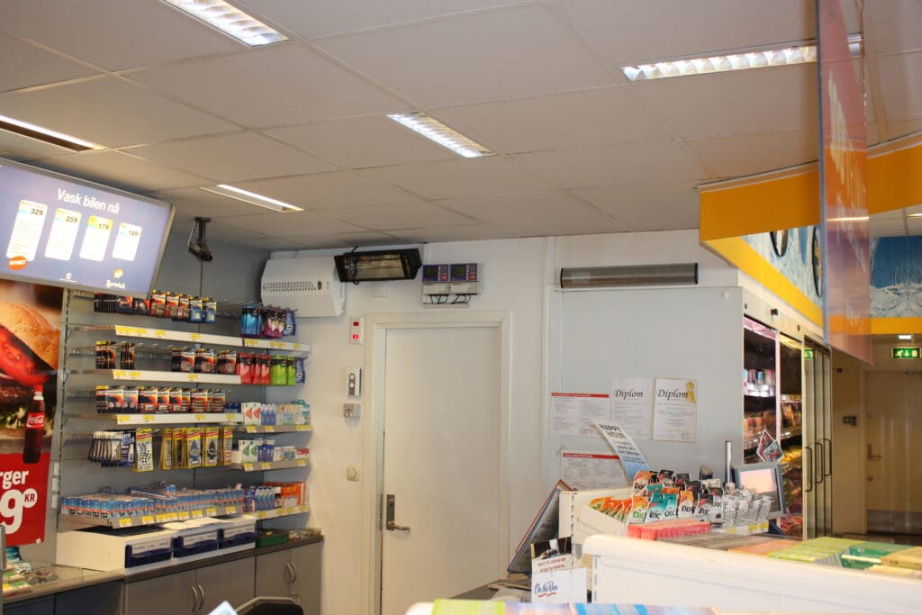 gas station installation