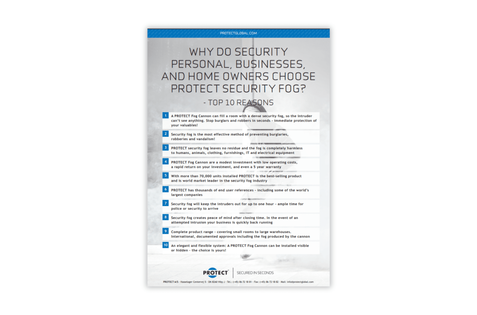 top 10 reasons for end-customers