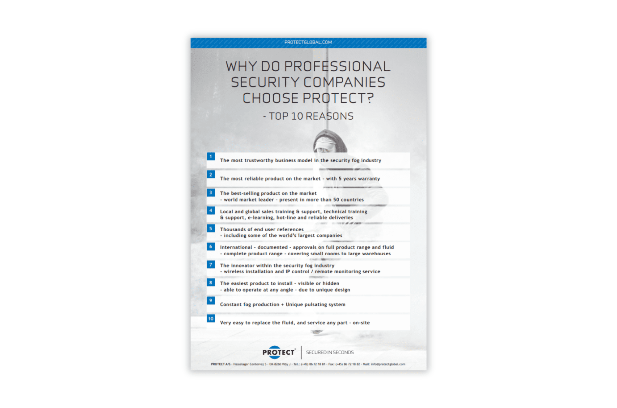 top 10 reasons for installers